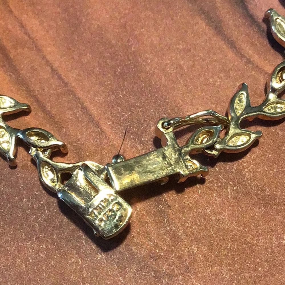 Sapphire/Dia Accent Necklace - Picture 3 of 5